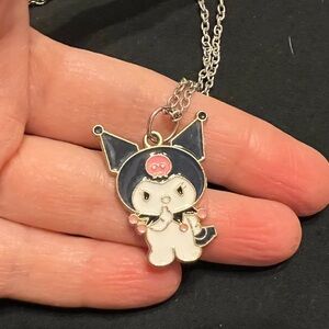 Cute Kuromi Charm Necklace